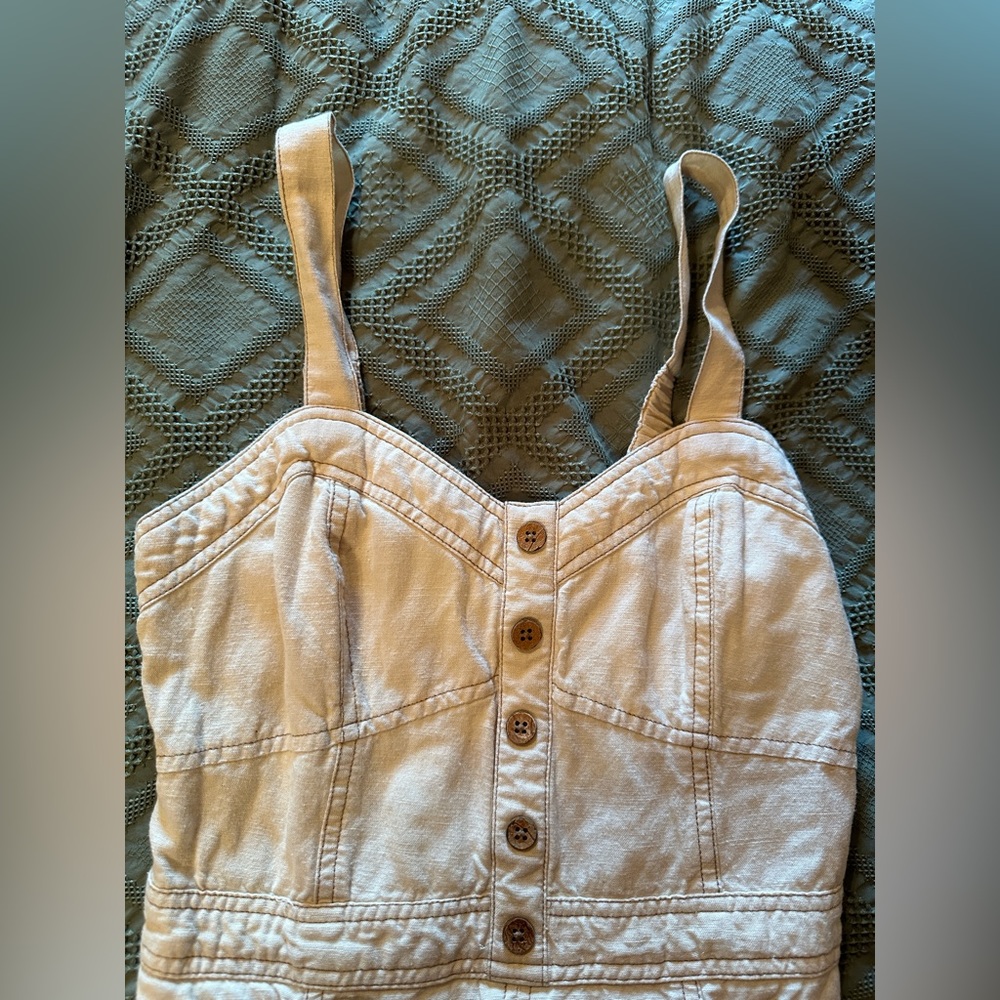 Cute short beige dress